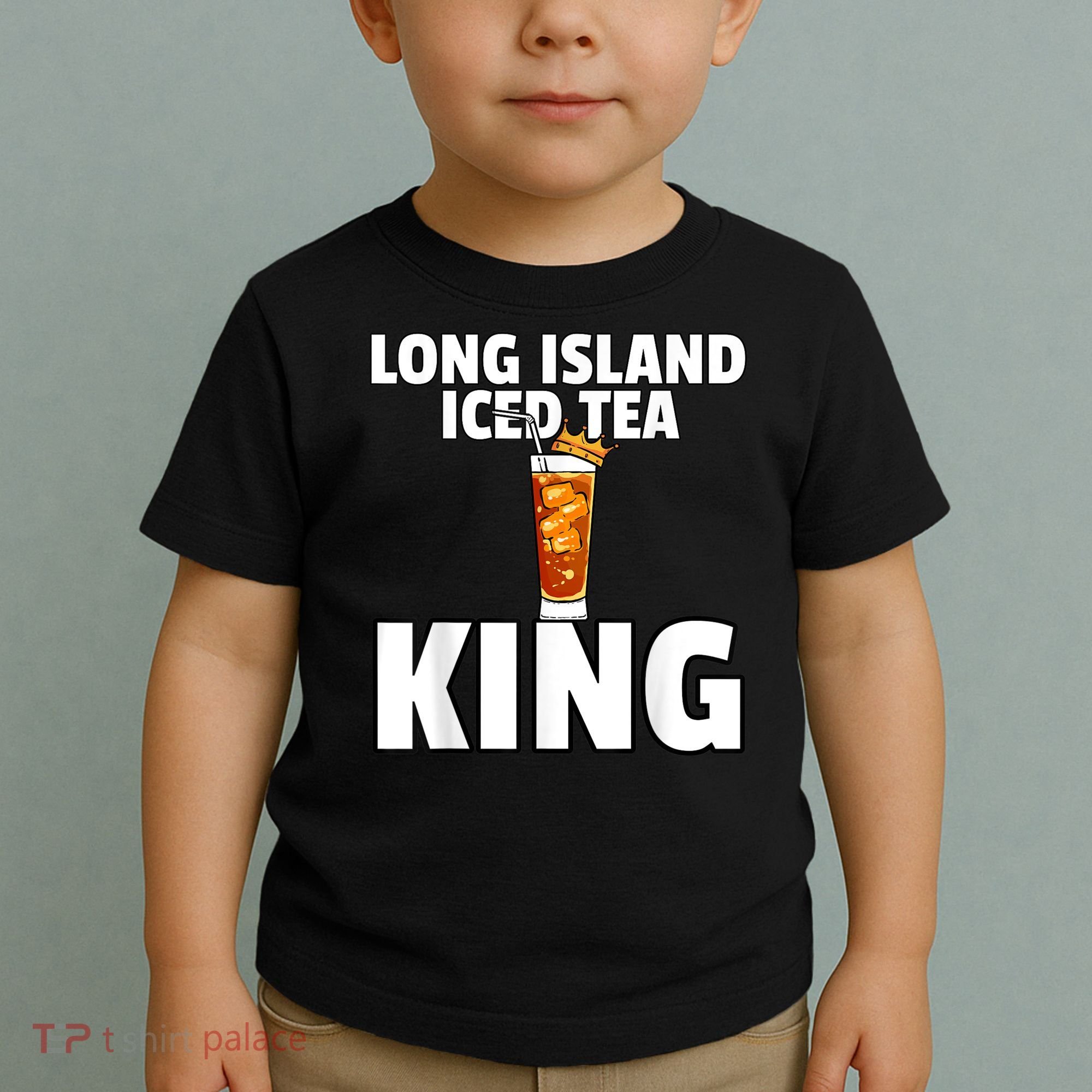 Mens Long Island Iced Tea For King Toddler T-Shirt