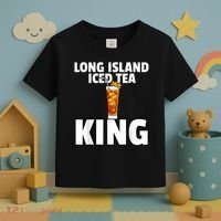 Mens Long Island Iced Tea For King Toddler T-Shirt thumb 3