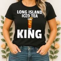Mens Long Island Iced Tea For King Women's T-Shirt thumb 2