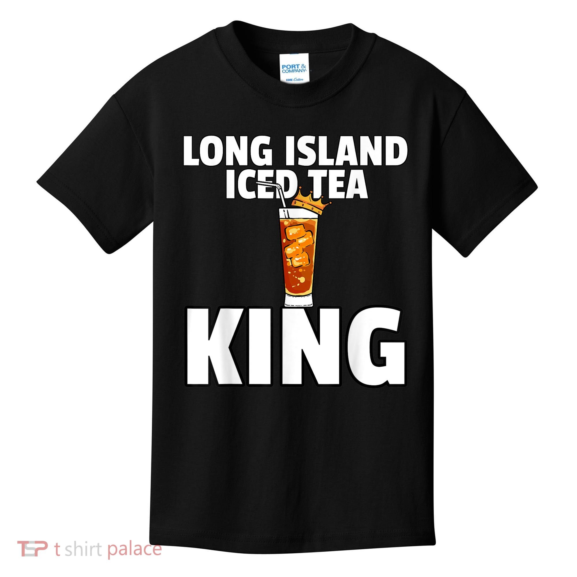Mens Long Island Iced Tea For King Kids T-Shirt