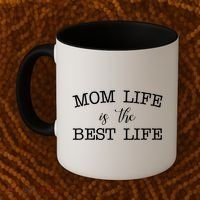 Mom Life Is The Best Life Cute Gift Coffee Mug thumb 2