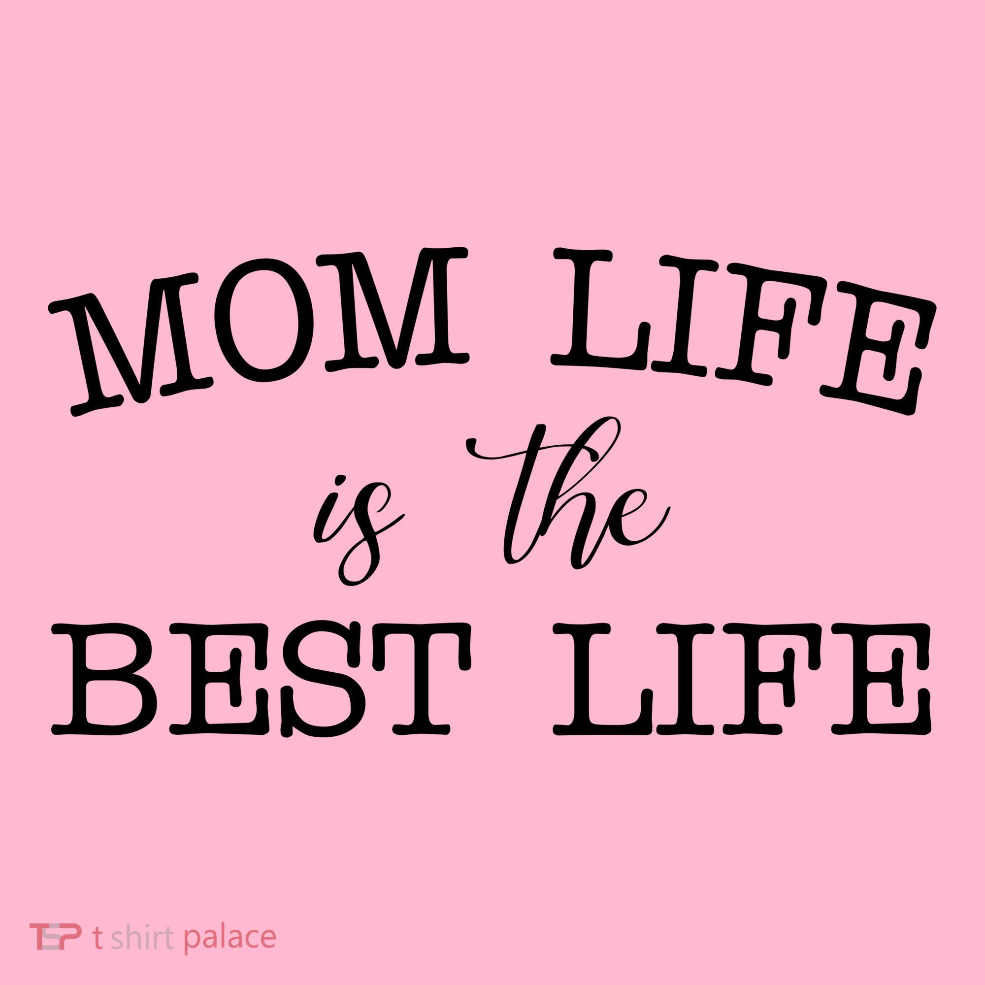 Mom Life Is The Best Life Cute Gift Hoodie