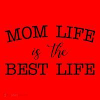 Mom Life Is The Best Life Cute Gift Santa Hat thumb 1