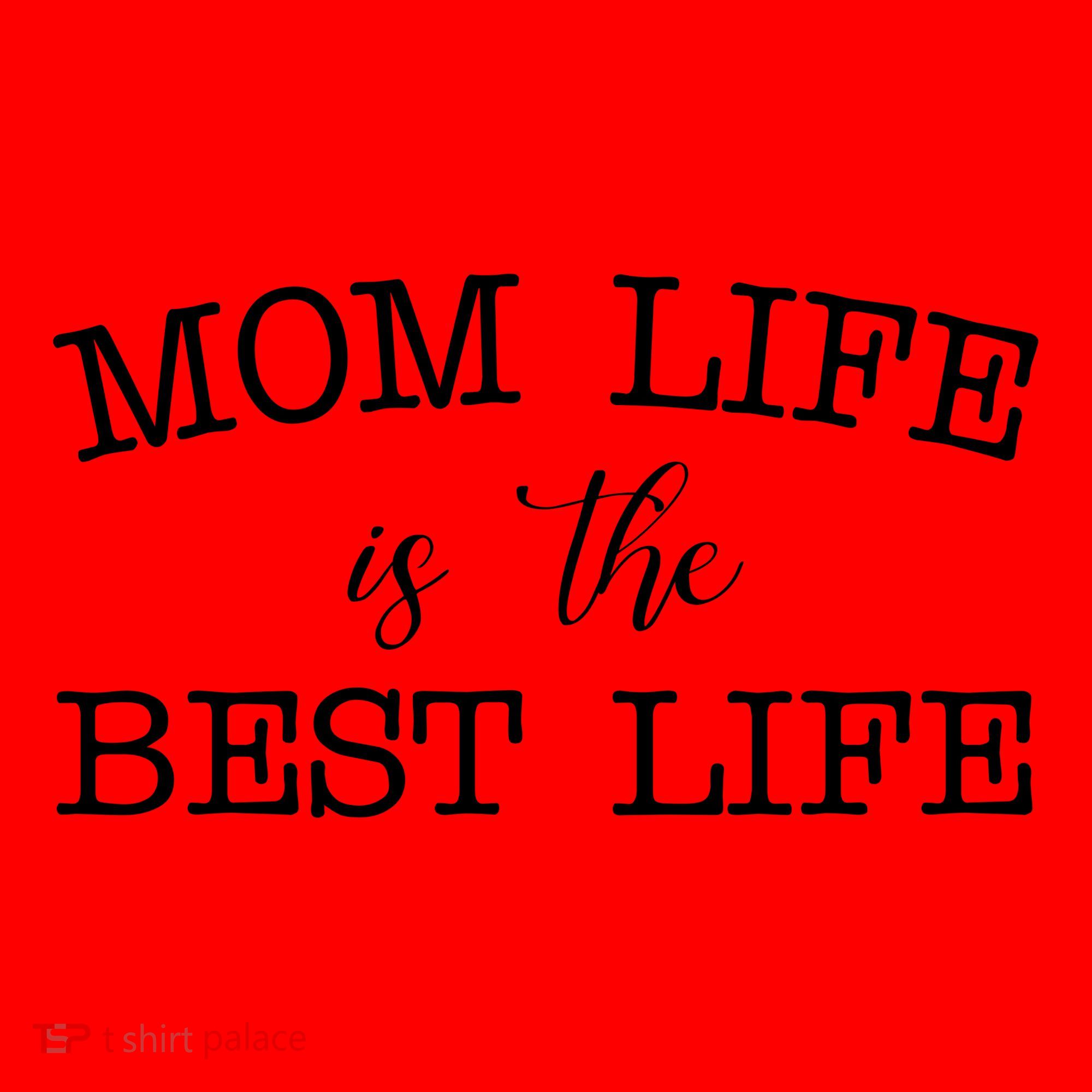 Mom Life Is The Best Life Cute Gift Santa Hat