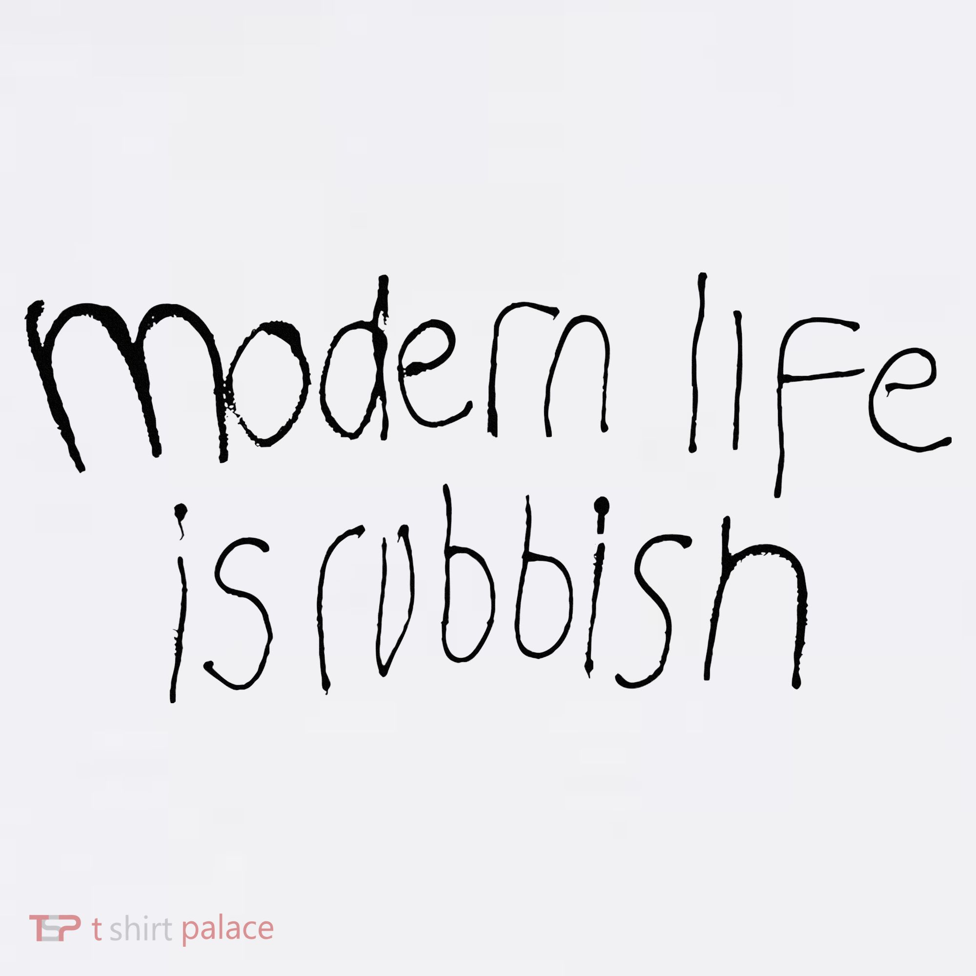 Modern Life Is Rubbish Vintage T-Shirt