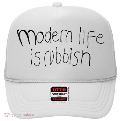 Modern Life Is Rubbish Vintage Hat