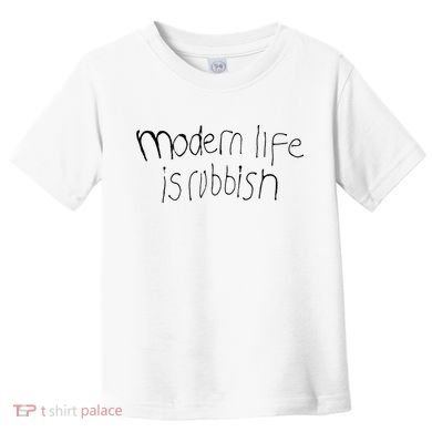 Modern Life Is Rubbish Vintage Toddler T-Shirt