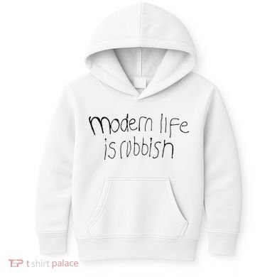 Modern Life Is Rubbish Vintage Kids Hoodie