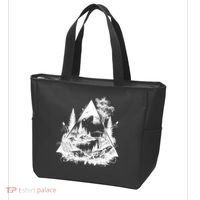 Mountain Landscape In A Triangle Tote Bag thumb 3
