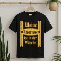 My Lederhosen Is In The Wash Funny Oktoberfest Costume T-Shirt thumb 2