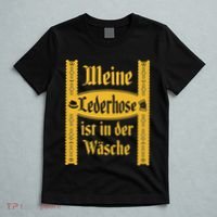My Lederhosen Is In The Wash Funny Oktoberfest Costume T-Shirt thumb 5