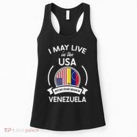 May Live In The Usa But My Story Began In Venezuela Gift Women's Tank Top thumb 0
