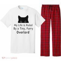 My Life Is Ruled By A Tiny Fluffy Overlord For Pajama Set thumb 0