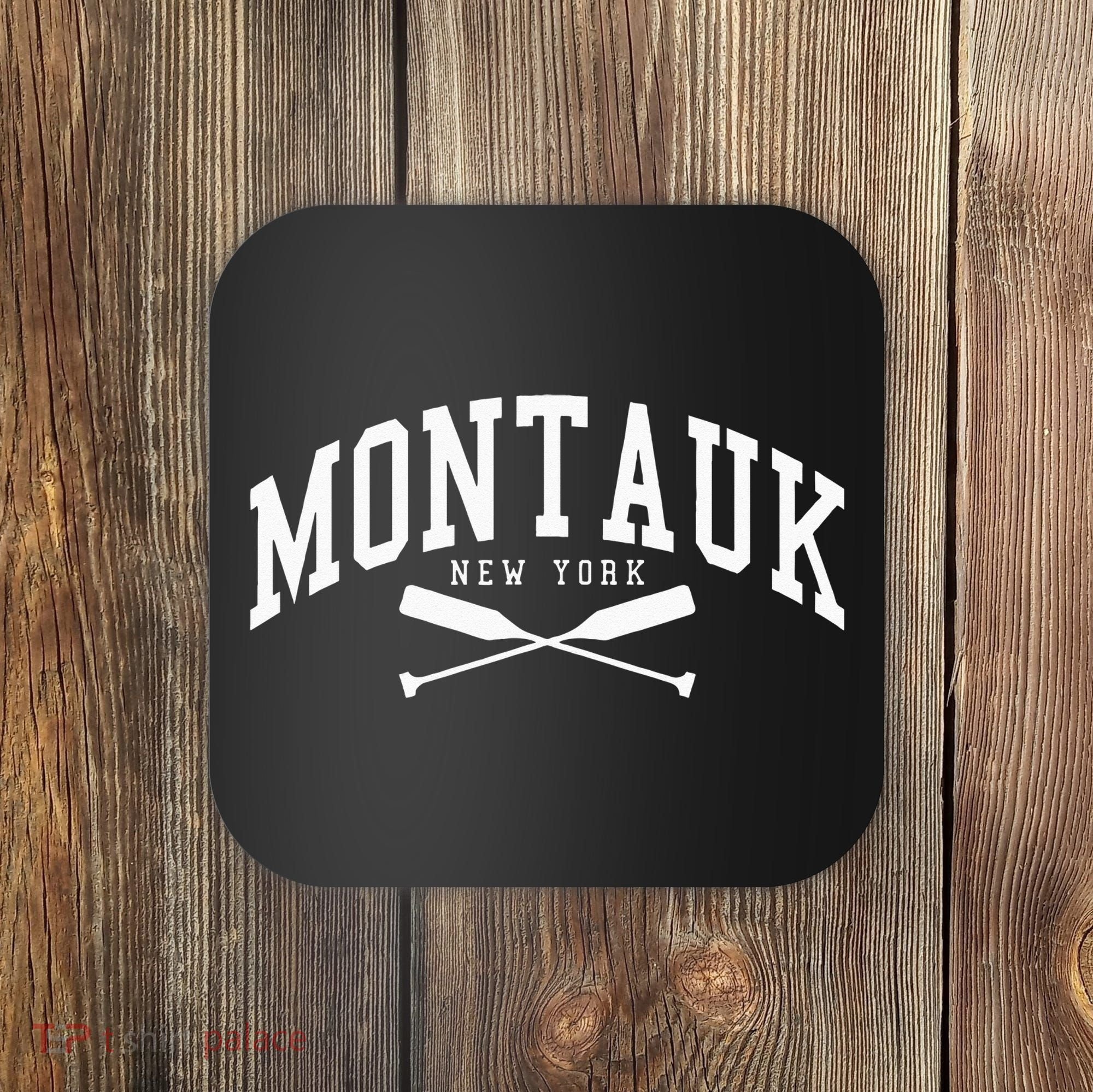 Montauk Long Island New York Collegiate Style Coaster