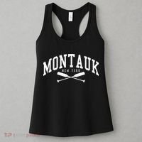 Montauk Long Island New York Collegiate Style Women's Tank Top thumb 3