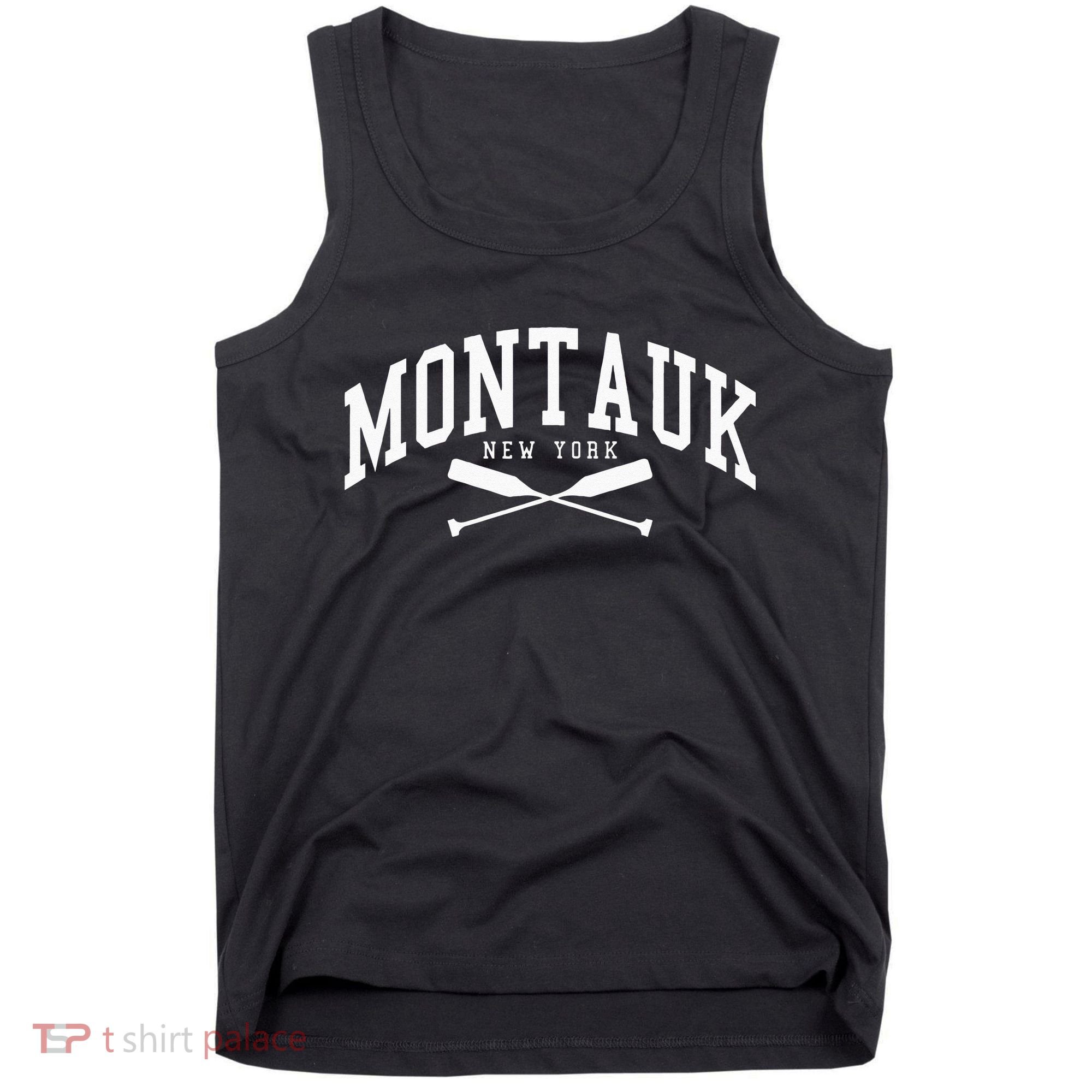 Montauk Long Island New York Collegiate Style Tank Top