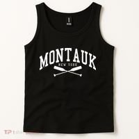 Montauk Long Island New York Collegiate Style Tank Top thumb 2