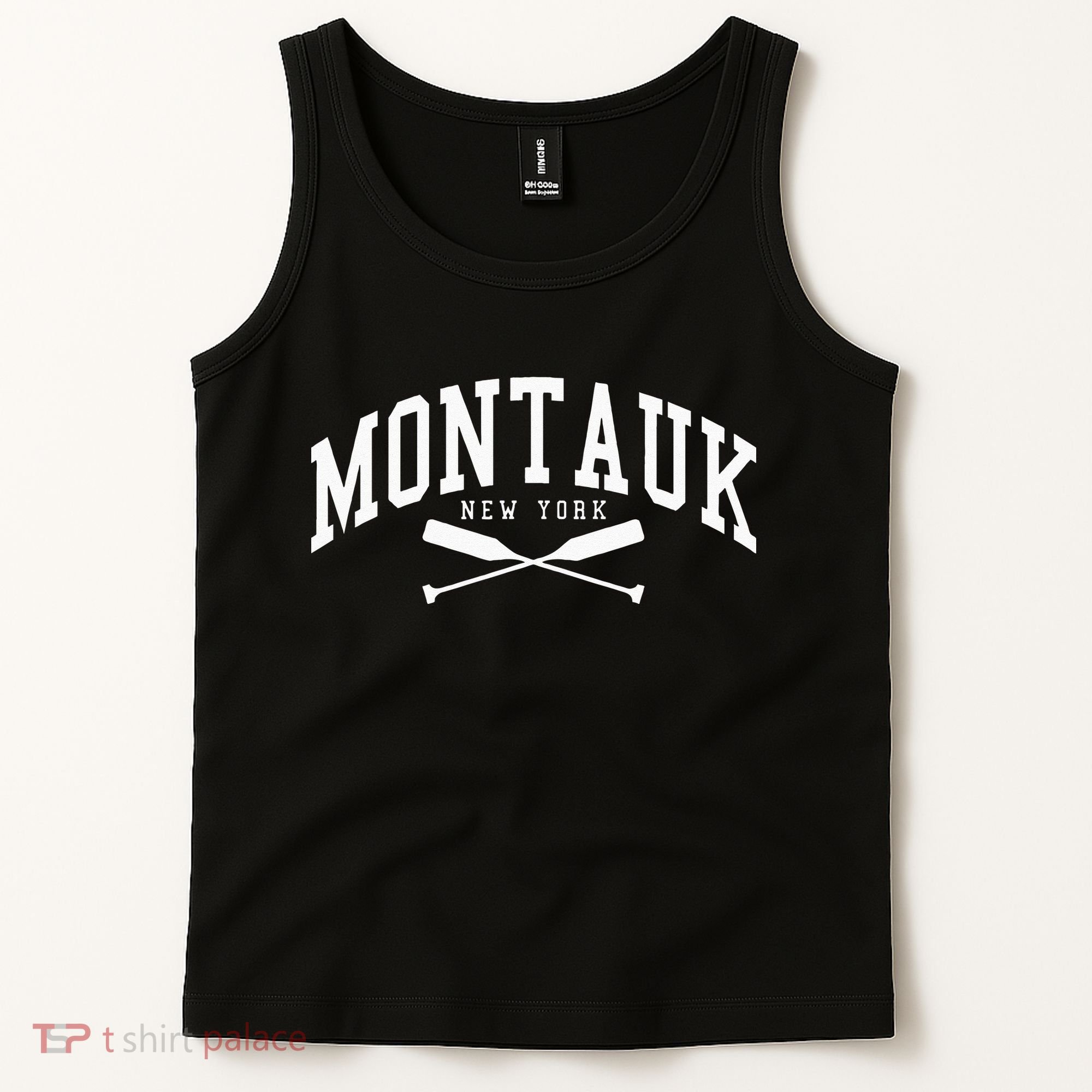 Montauk Long Island New York Collegiate Style Tank Top