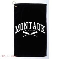 Montauk Long Island New York Collegiate Style Golf Towel thumb 0