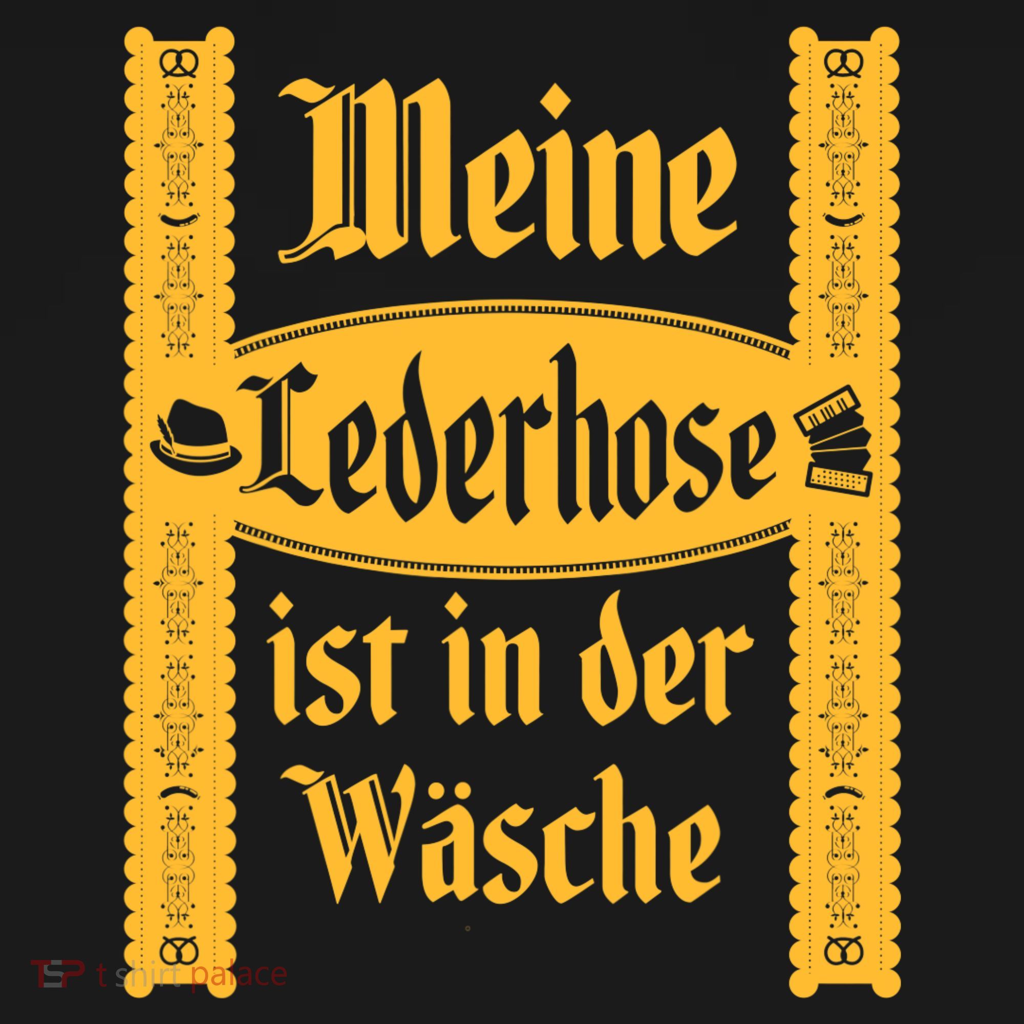 My Lederhosen Is In The Wash Funny Oktoberfest Costume Women's Hoodie