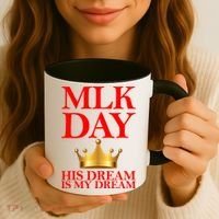 MLK Day His Dream Is My Dream Coffee Mug thumb 3