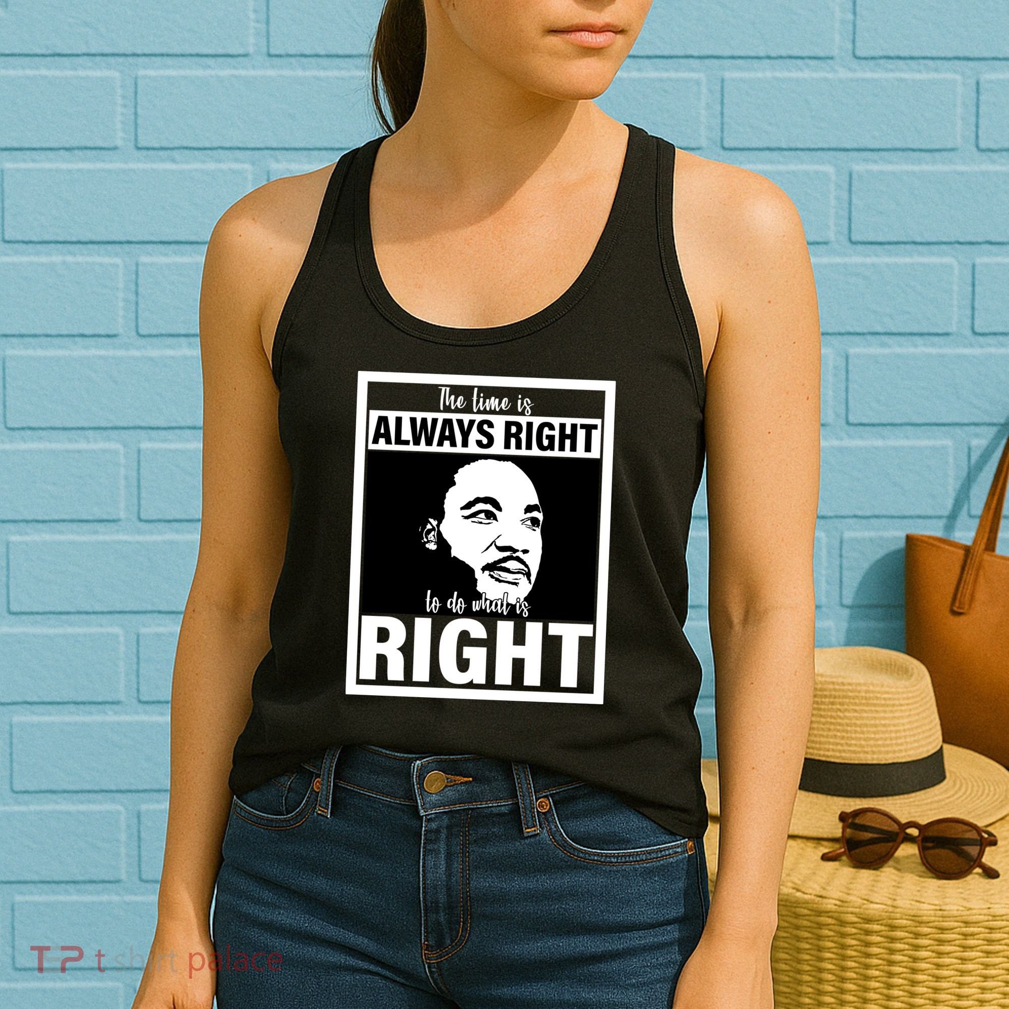 MLK Do What Is Right Martin Luther King Quote Women's Tank Top