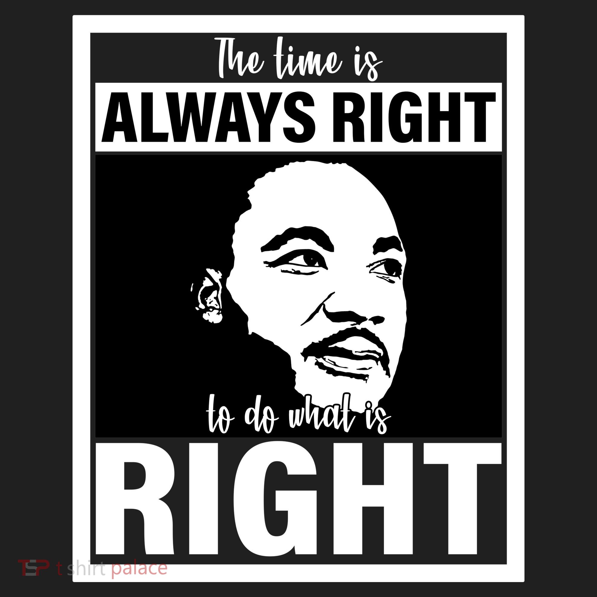 MLK Do What Is Right Martin Luther King Quote Golf Towel