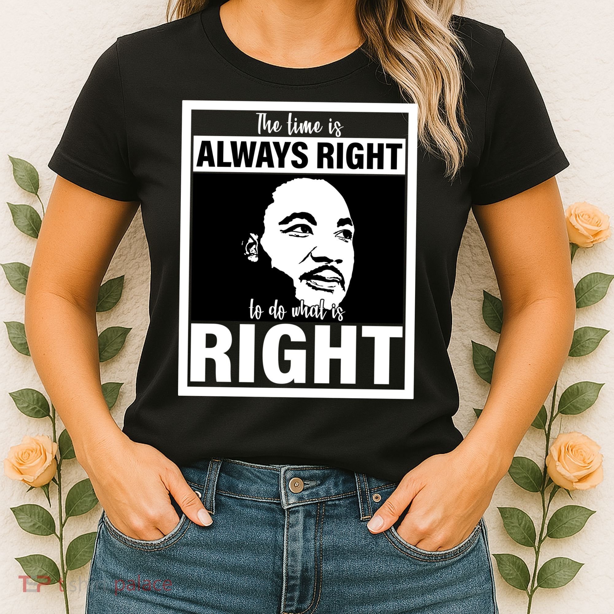 MLK Do What Is Right Martin Luther King Quote Women's T-Shirt