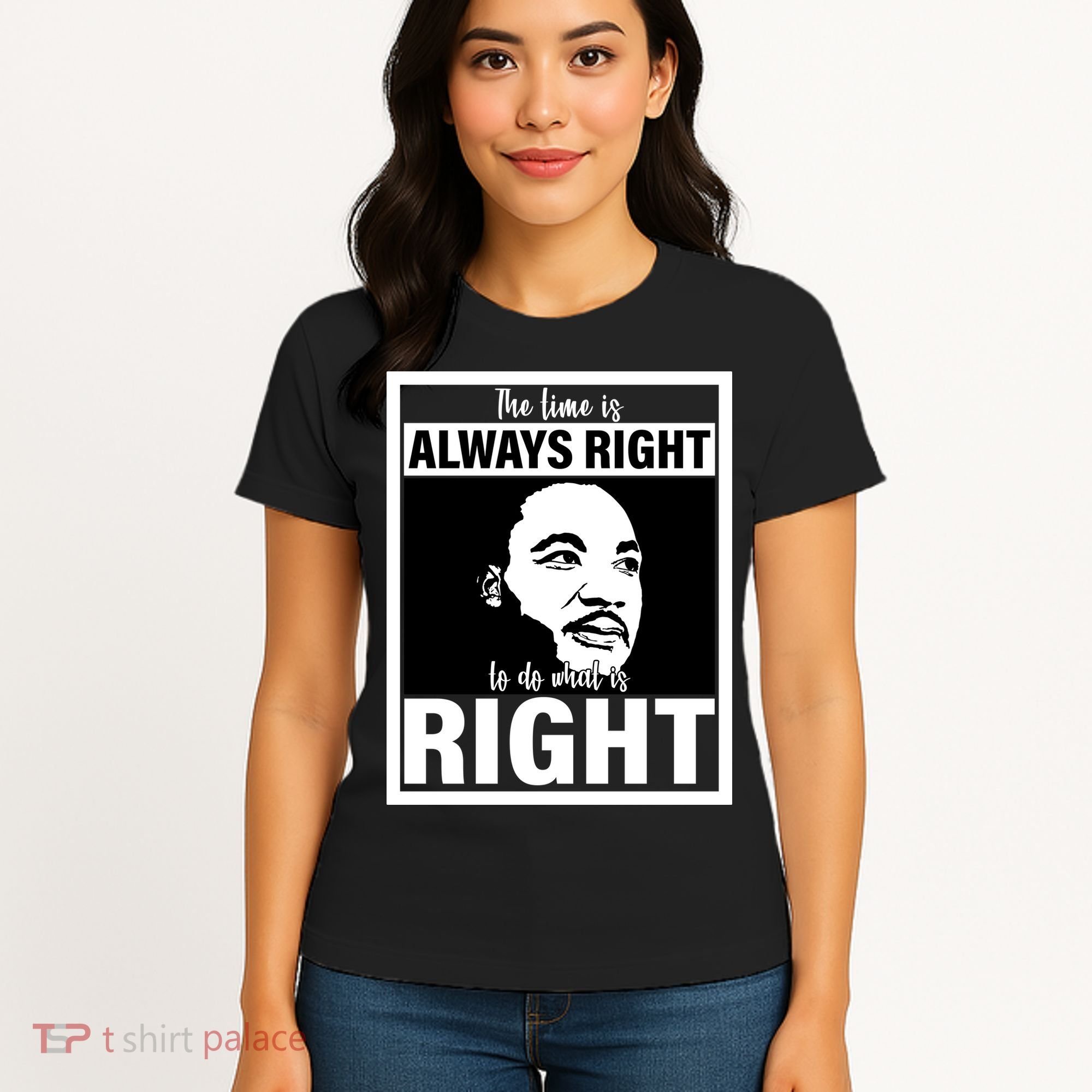 MLK Do What Is Right Martin Luther King Quote Women's T-Shirt
