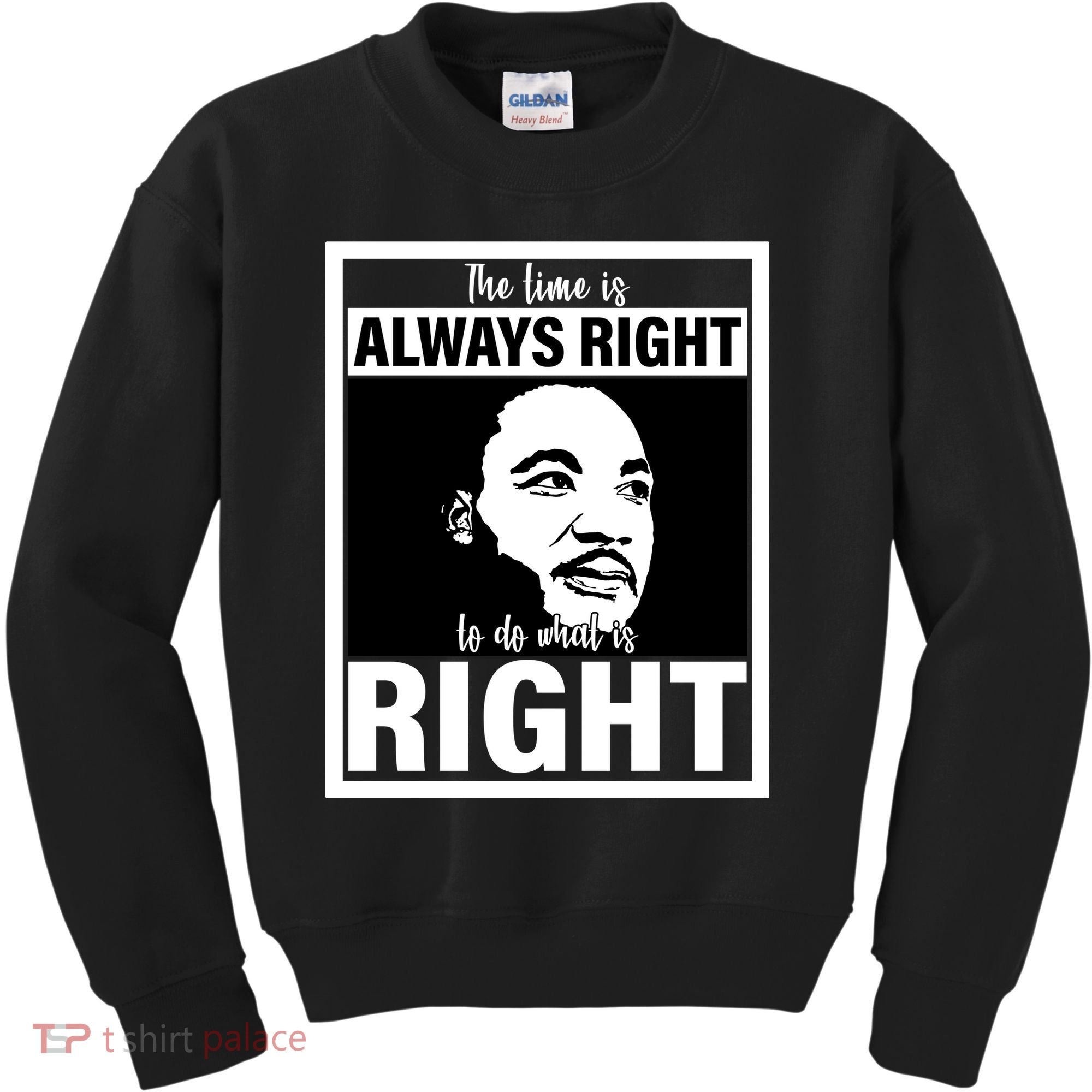 MLK Do What Is Right Martin Luther King Quote Kids Sweatshirt