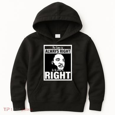 MLK Do What Is Right Martin Luther King Quote Kids Hoodie