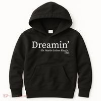 MLK Dreamin' Dr. Martin Luther King Jr. Kids Hoodie thumb 0