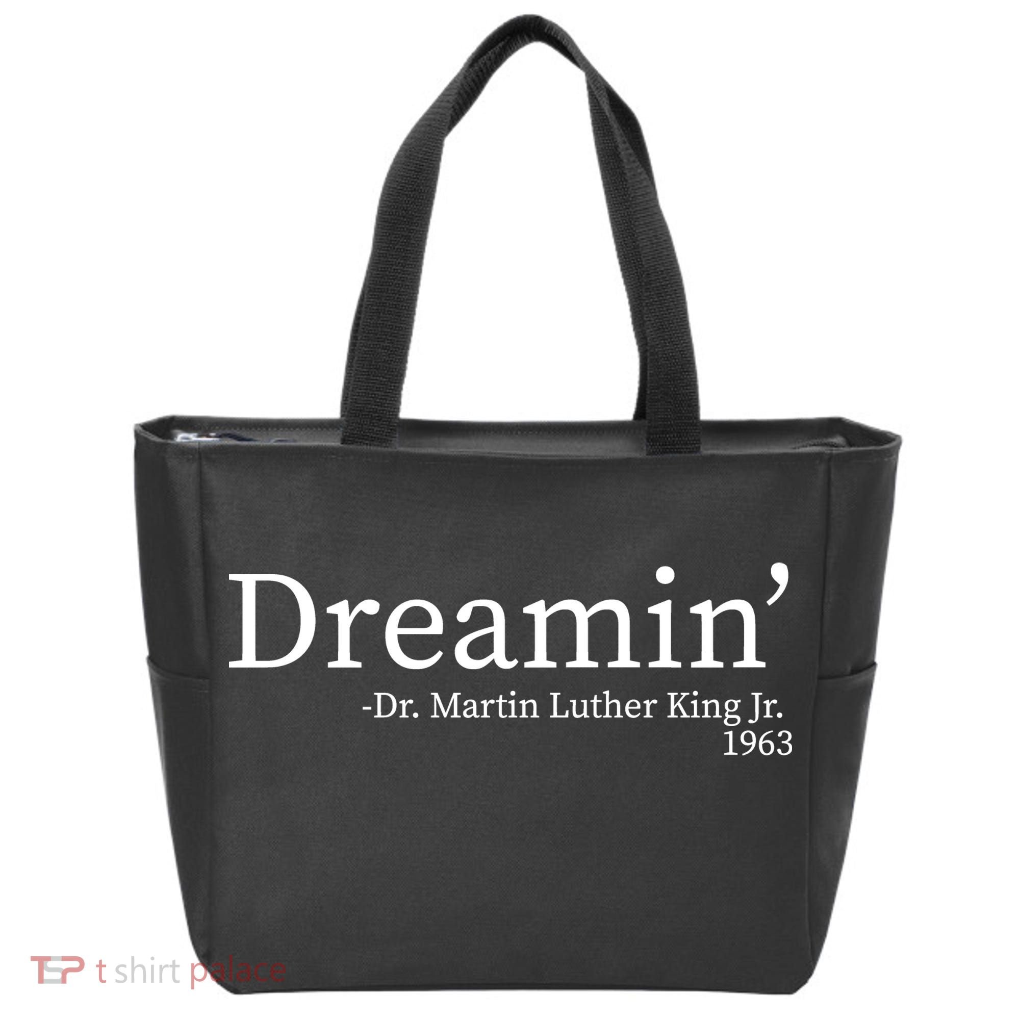MLK Dreamin' Dr. Martin Luther King Jr. Tote Bag
