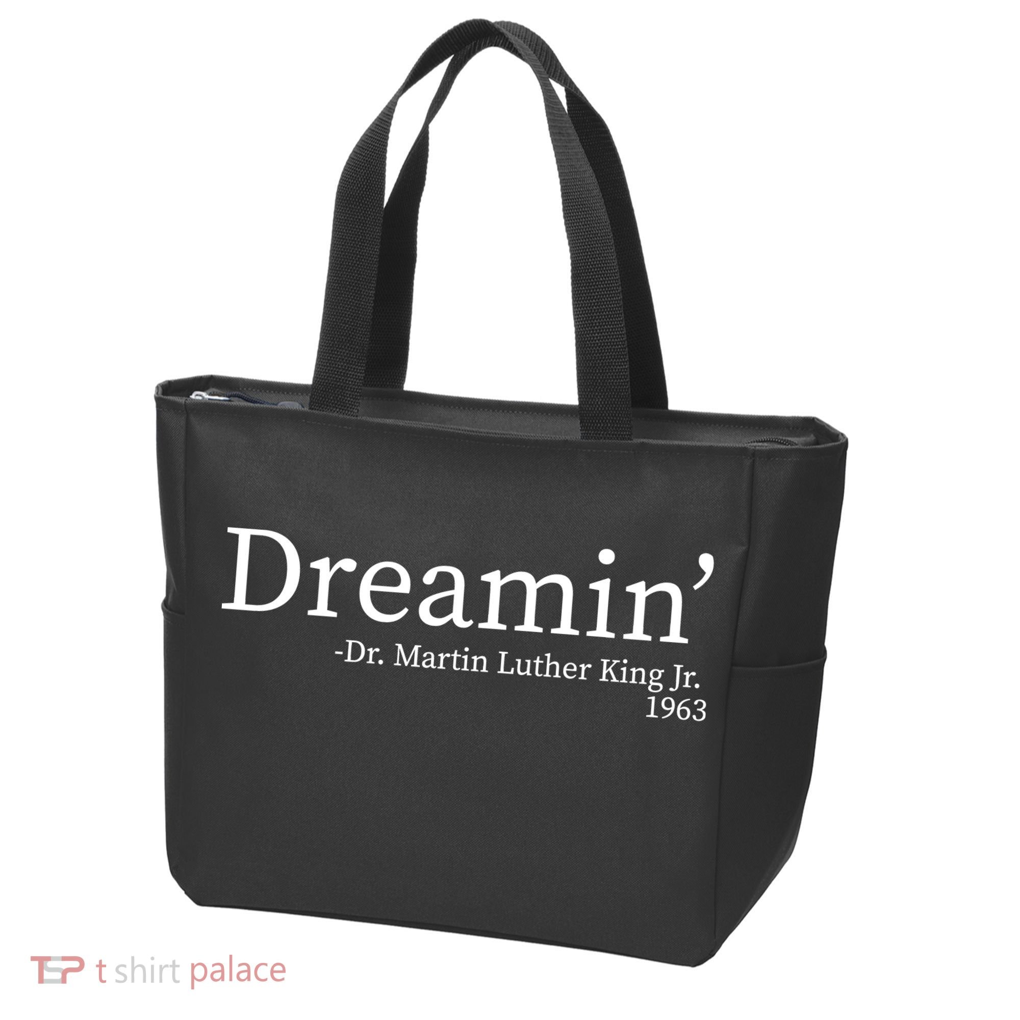 MLK Dreamin' Dr. Martin Luther King Jr. Tote Bag