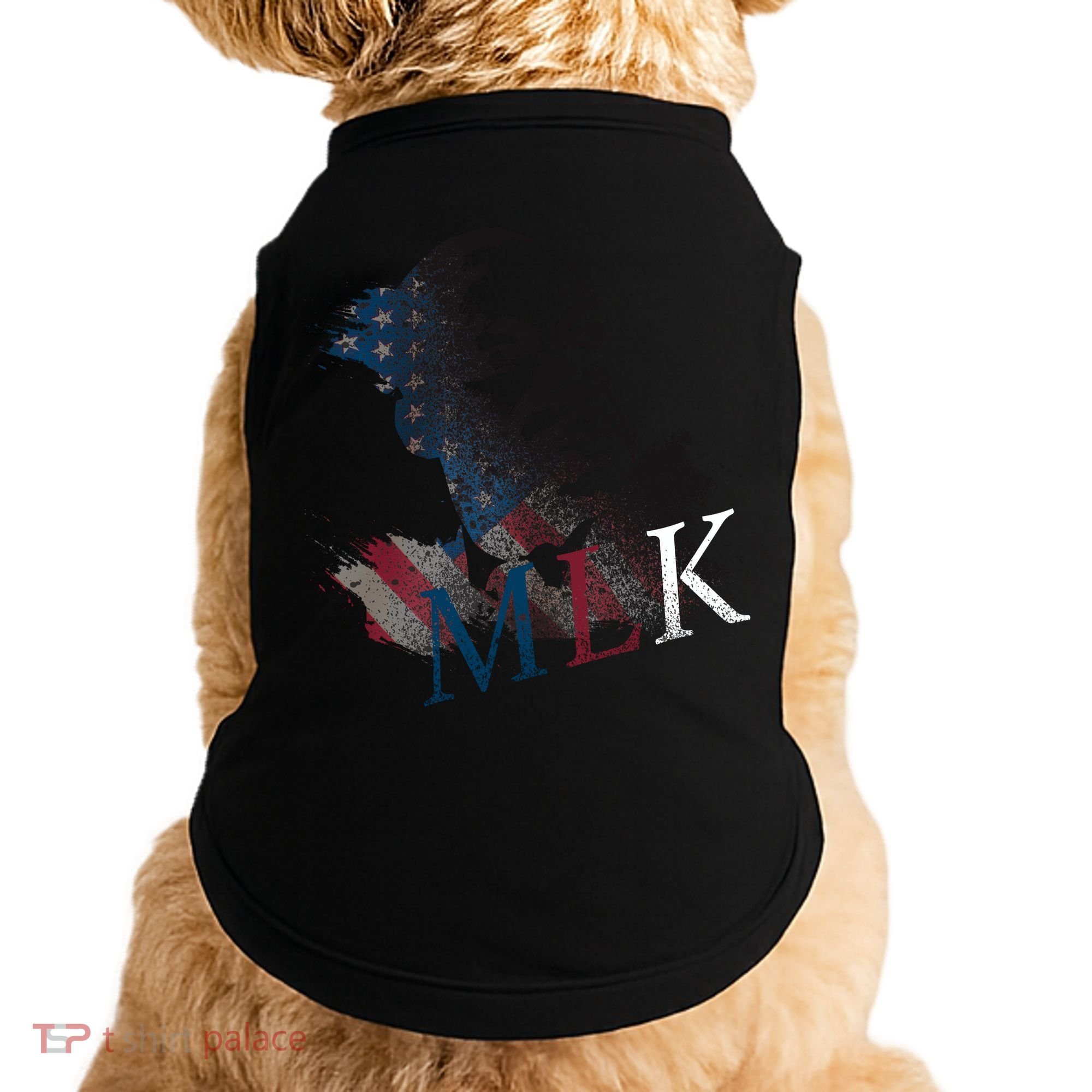 MLK Portrait Martin Luther KIng Jr.  Doggie Tank