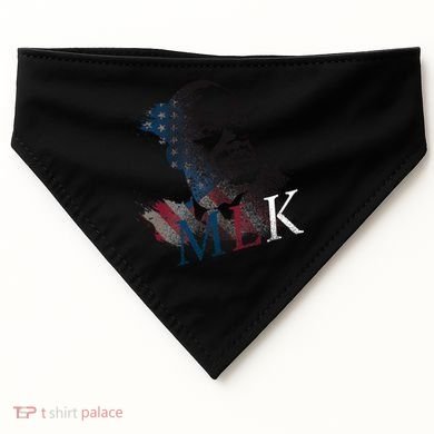 MLK Portrait Martin Luther KIng Jr.  USA-Made Doggie Bandana