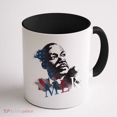 MLK Portrait Martin Luther KIng Jr.  Coffee Mug back