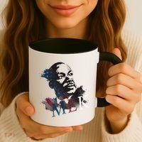 MLK Portrait Martin Luther KIng Jr.  Coffee Mug thumb 3