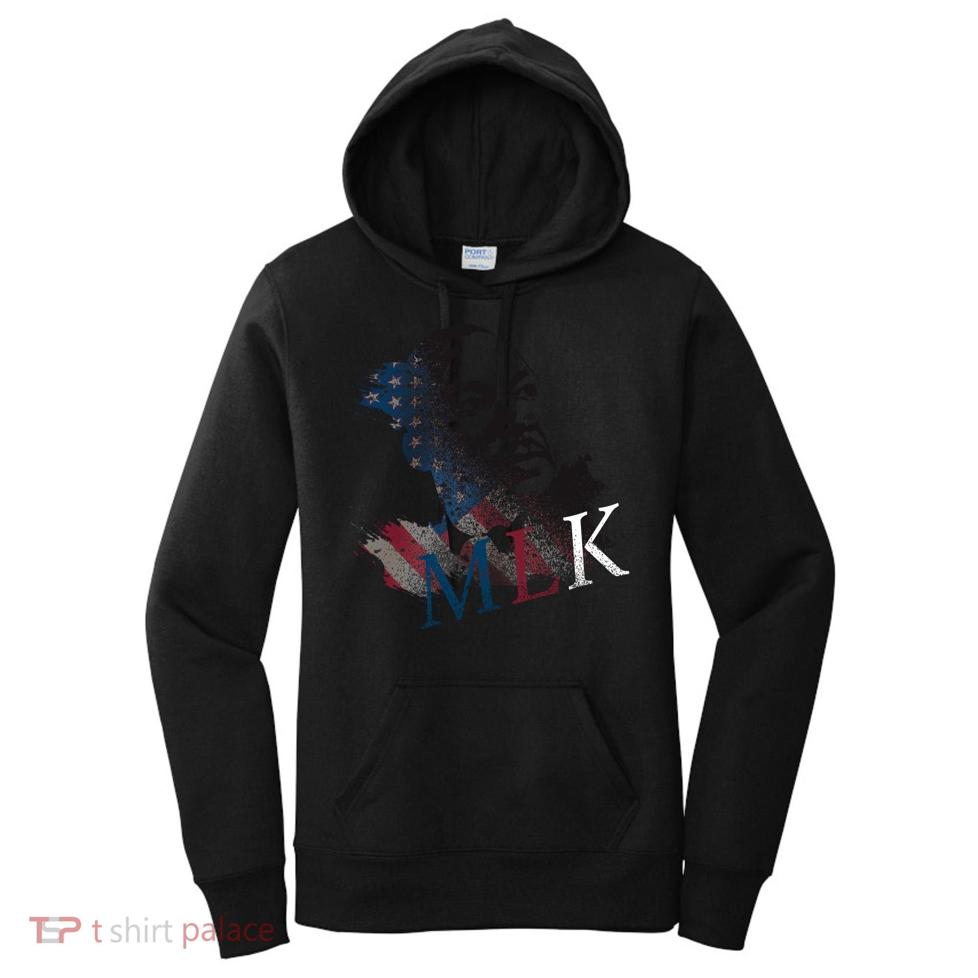 MLK Portrait Martin Luther KIng Jr.  Women's Hoodie
