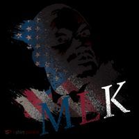 MLK Portrait Martin Luther KIng Jr.  Toddler Hoodie thumb 2
