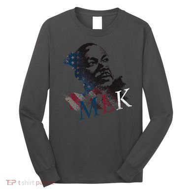 MLK Portrait Martin Luther KIng Jr.  Long Sleeve Shirt