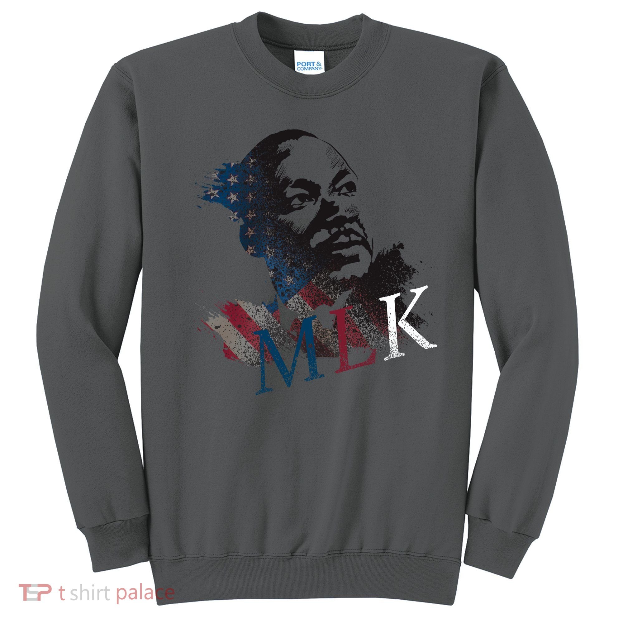 MLK Portrait Martin Luther KIng Jr.  Sweatshirt