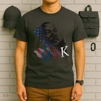 MLK Portrait Martin Luther KIng Jr.  T-Shirt thumb 6