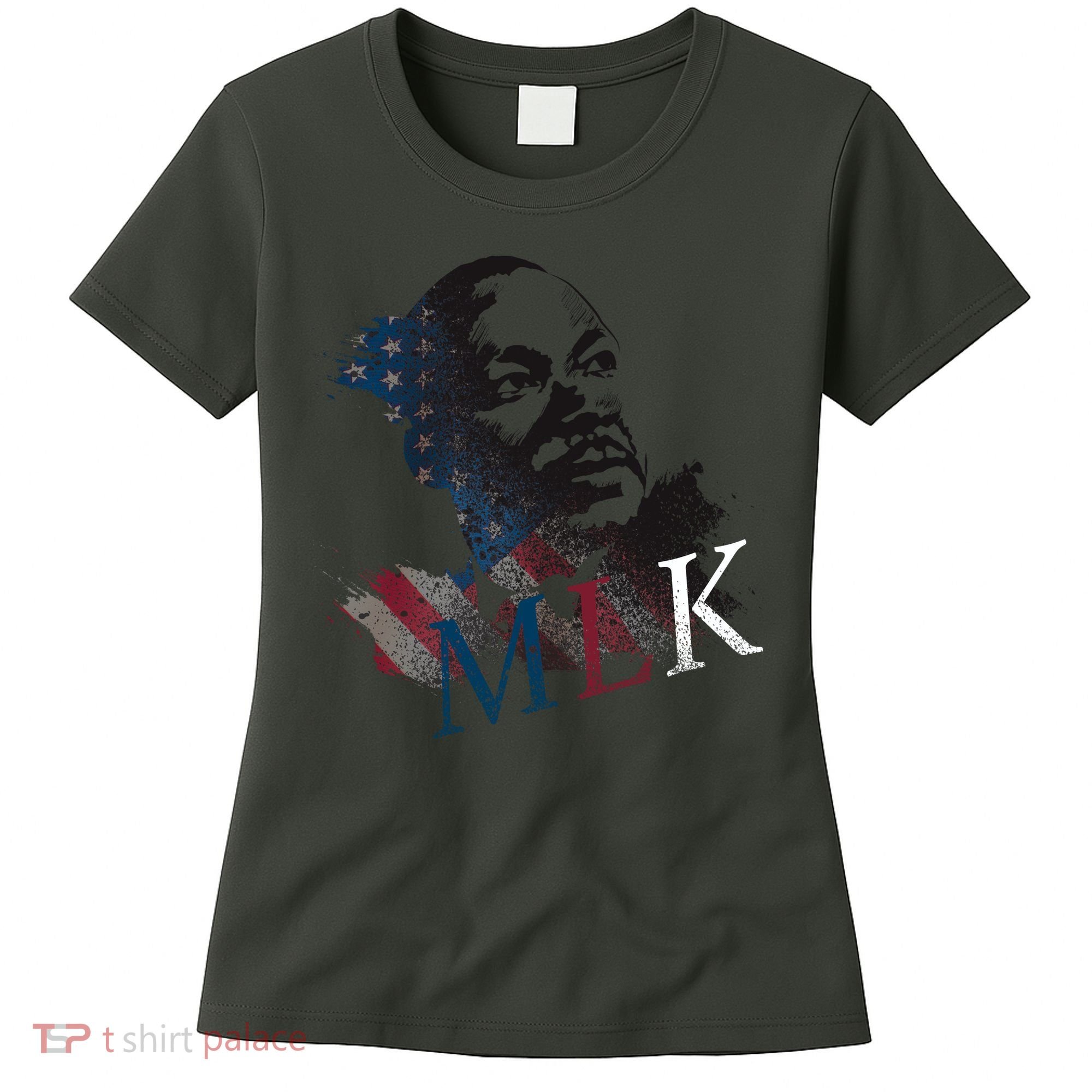 MLK Portrait Martin Luther KIng Jr.  Women's T-Shirt