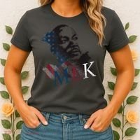 MLK Portrait Martin Luther KIng Jr.  Women's T-Shirt thumb 2