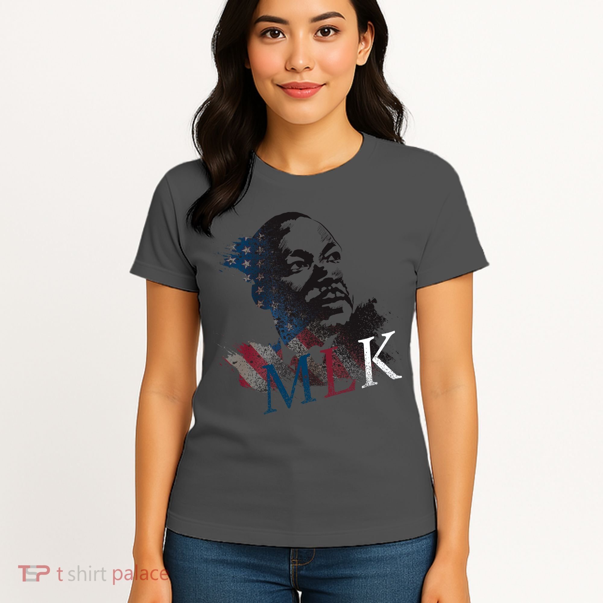 MLK Portrait Martin Luther KIng Jr.  Women's T-Shirt