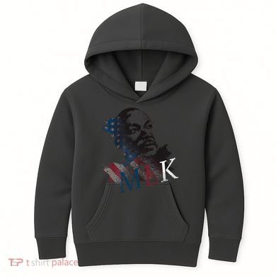 MLK Portrait Martin Luther KIng Jr.  Kids Hoodie