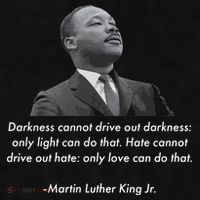 MLK Quote Martin Luther King Jr. Ladies PosiCharge Tri-Blend Wicking Tank thumb 2