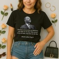MLK Quote Martin Luther King Jr. Comfort Colors Boxy T-Shirt thumb 2