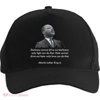 MLK Quote Martin Luther King Jr. Five-Panel Snapback Cap thumb 0